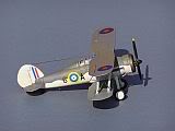 Gloster Sea Gladiator 813 Sqn Fighter Flight FAA, HMS EAGLE, 1939